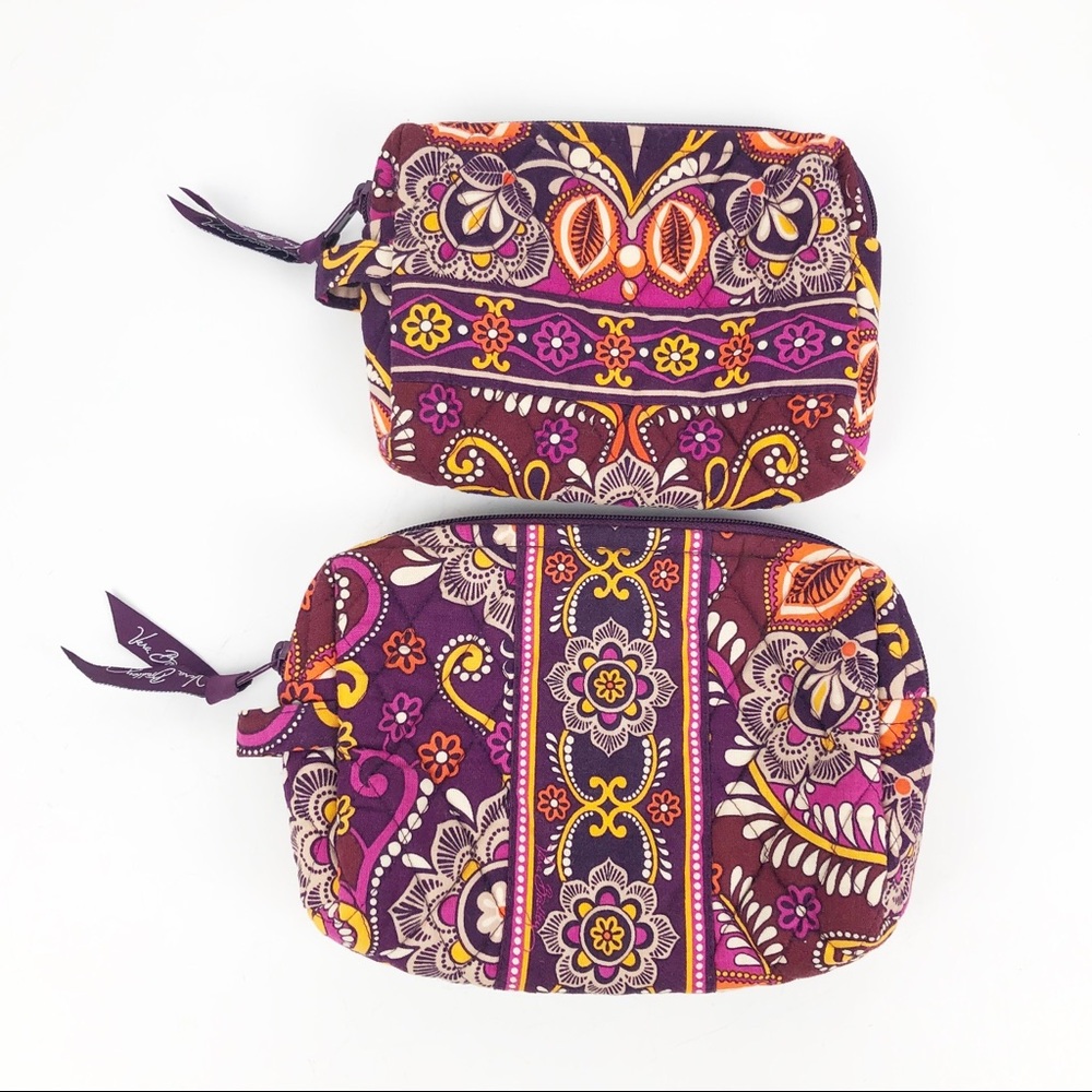 Vera Bradley Safari Sunset Cosmetic Bags